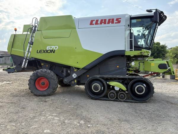 Комбайн Claas Lexion 670 TT (2016)