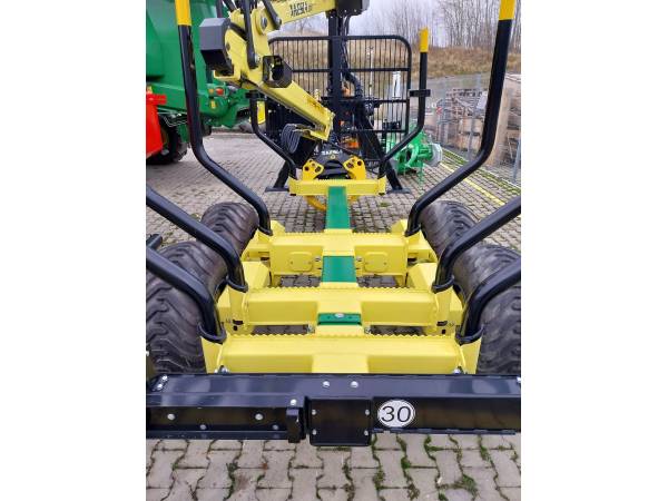 Лесозаготовительный прицеп с краном Kesla 104+204T (2024)