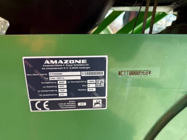 Сівалка Amazone Citan 12001-C (2016)