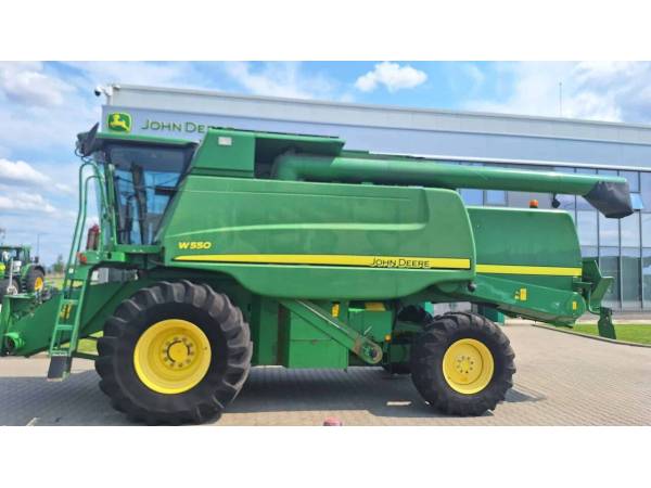 Комбайн John Deere W550 (2008)