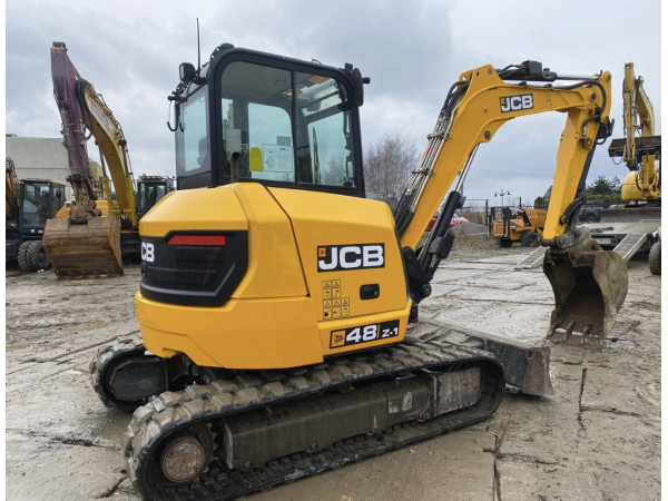 Миниэкскаватор JCB 48Z-1 T3 (2021)