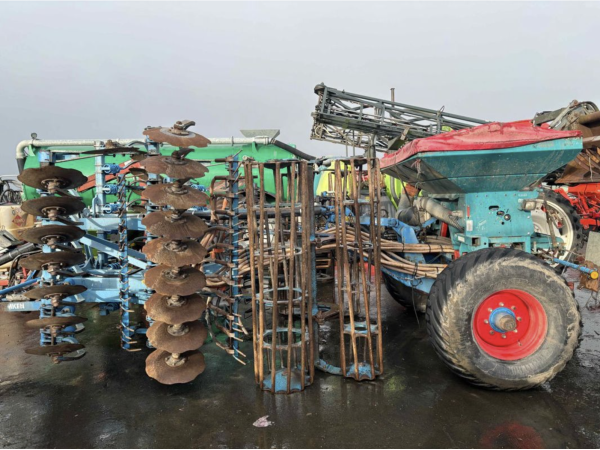 Посівний комплекс Sulky Optiline Mp + Lemken Rubin 9/400 (2010)