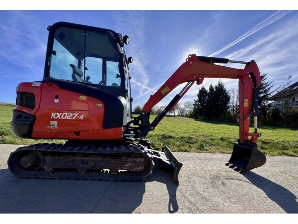 Миниэкскаватор Kubota KX027-4 (2020)