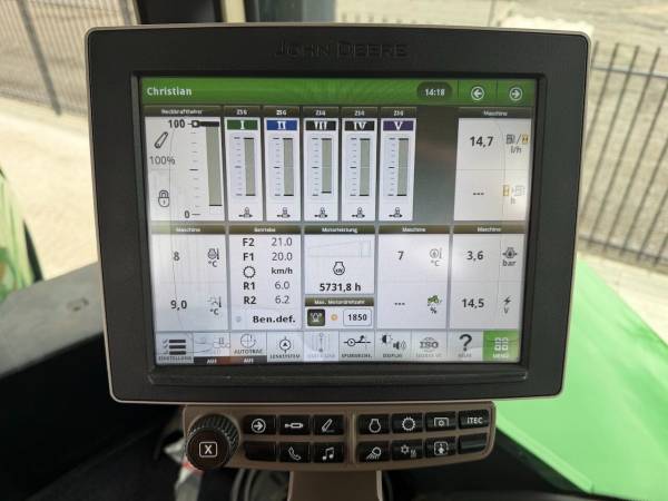 Трактор John Deere 9620 RX (2016)