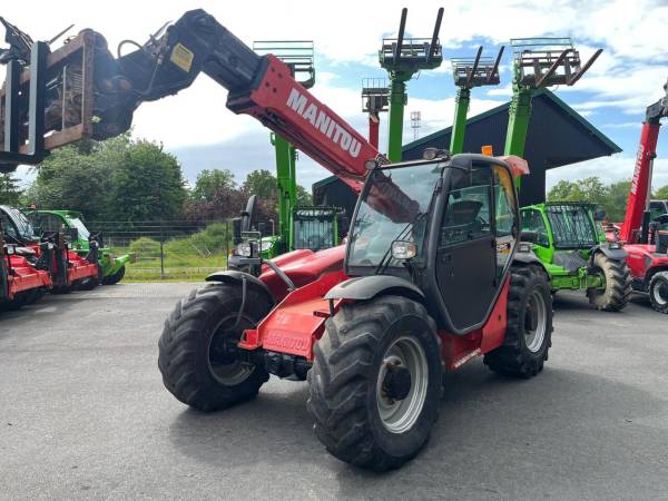 Телескопічний навантажувач Manitou MLT 731 LSU (2009)