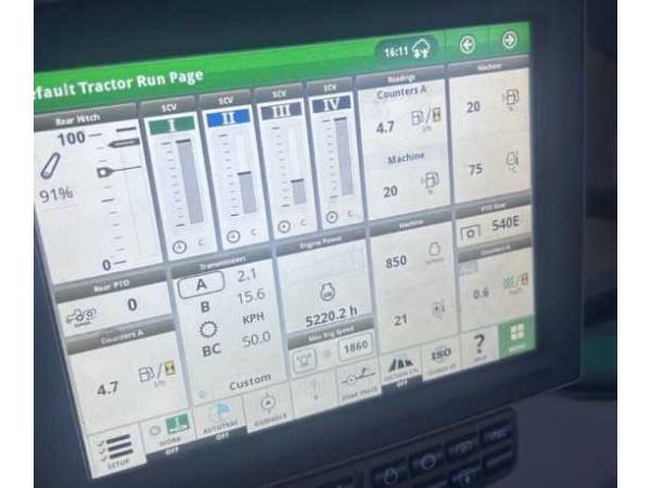 Трактор John Deere 6215R (2018)