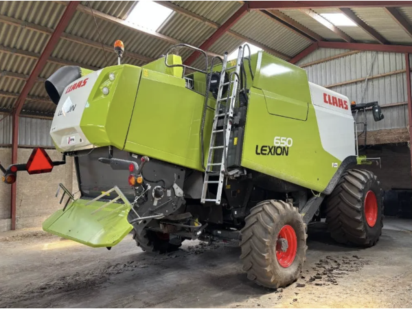 Комбайн Claas Lexion 650 (2018)