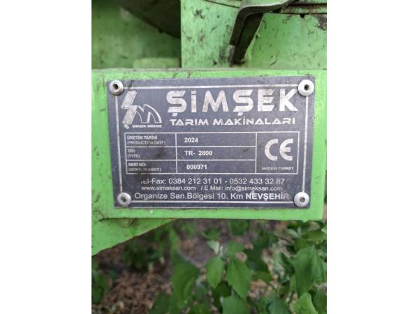 Тыквоуборочный комбайн Simsek TR-2800 (2024)