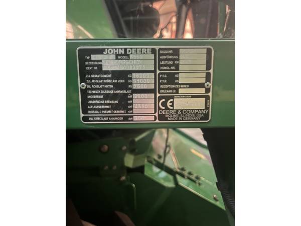 Комбайн John Deere W650 (2008)