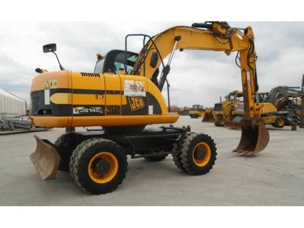 Екскаватор-навантажувач JCB JS145W (2010)