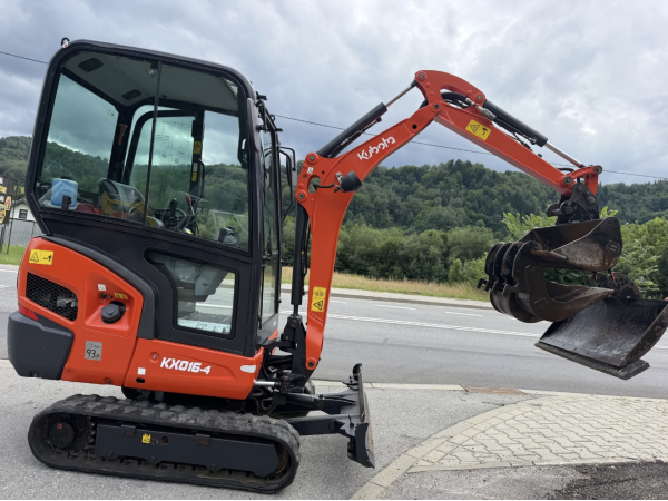 Мини-экскаватор Kubota KX016-4 (2019)