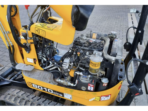 Миниэкскаватор JCB 8010 CTS (2022)