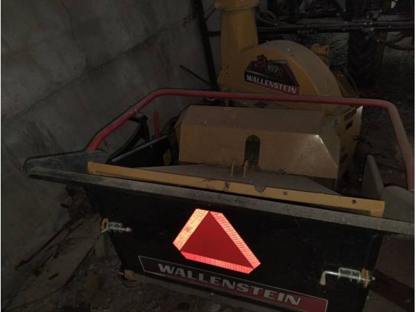 Измельчитель древесины Wallenstain BX102R YE (2014)
