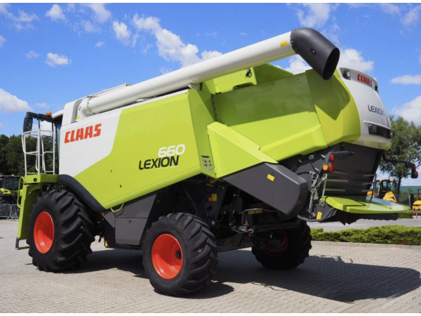 Комбайн Claas Lexion 660 (2012)