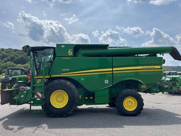 Комбайн John Deere S670 HillMaster (2015)