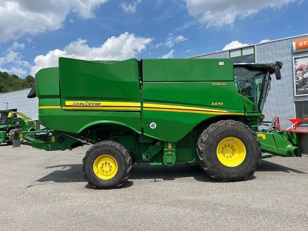 Комбайн John Deere S670 HillMaster (2015)