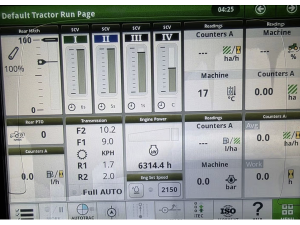 Трактор John Deere 8370 RT (2015)