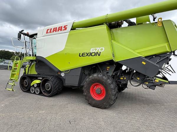 Комбайн Claas Lexion 670 TT (2014)