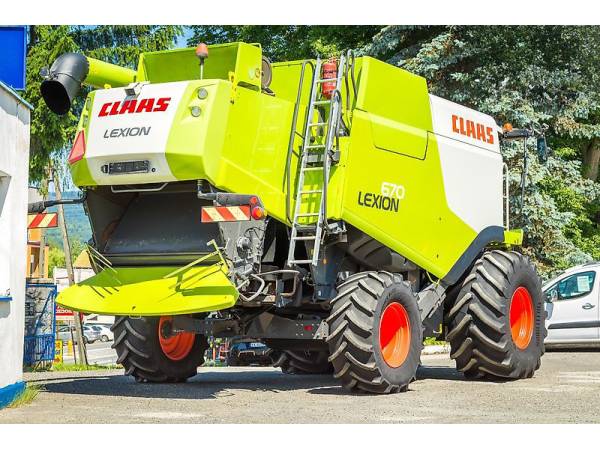 Комбайн Claas Lexion 670 (2014)