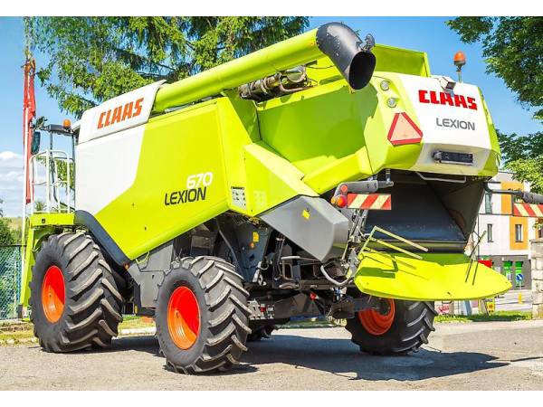 Комбайн Claas Lexion 670 (2014)