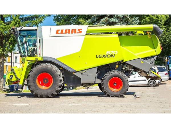 Комбайн Claas Lexion 670 (2014)
