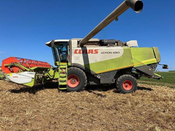 Комбайн Claas Lexion 550 (2009)