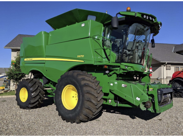 Комбайн John Deere S670 (2016)