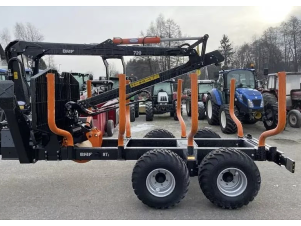 Прицеп лесовоз BMF 720 (2022)
