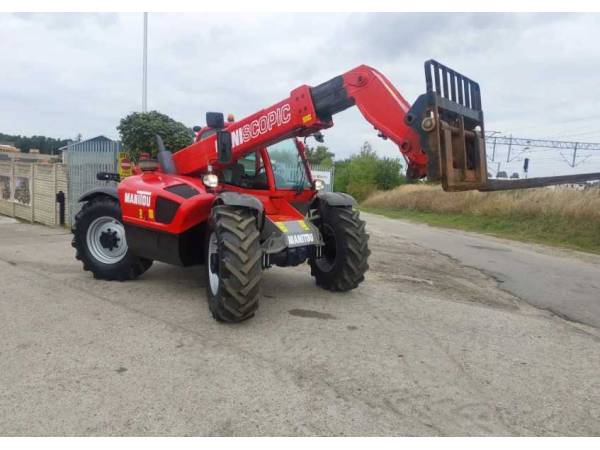 Телескопічний навантажувач Manitou MT732 (2016)