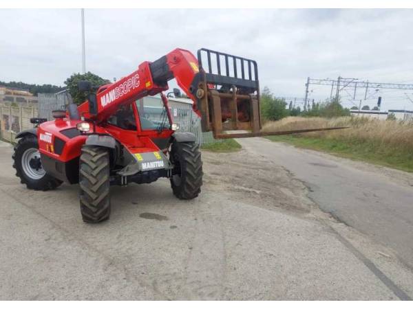 Телескопічний навантажувач Manitou MT732 (2016)
