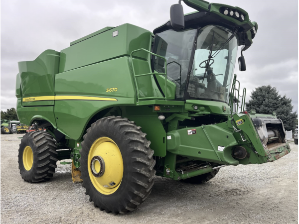 Комбайн John Deere S670 (2017)