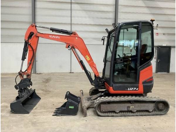 Мини-экскаватор Kubota U27-4 (2016)