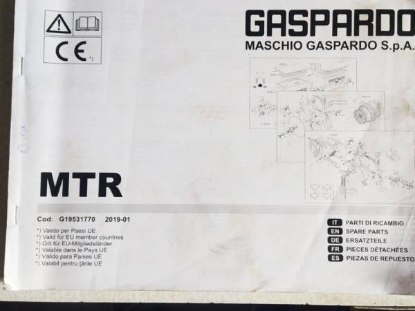 Сівалка Gaspardo MTR 8 (2019)