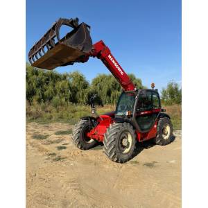 Телескопический погрузчик Manitou MLT 730 (2000)