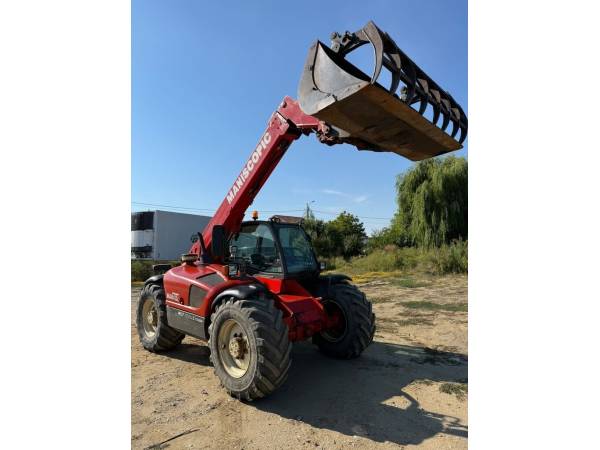 Телескопический погрузчик Manitou MLT 730 (2000)