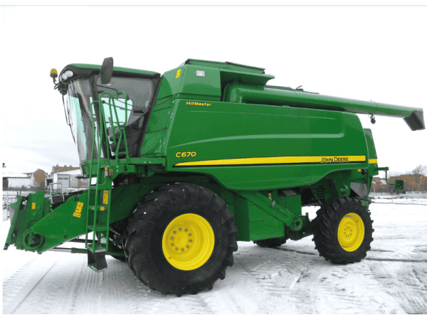 Комбайн John Deere C670 Hillmaster (2008)