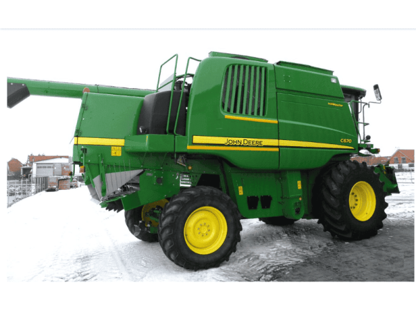 Комбайн John Deere C670 Hillmaster (2008)