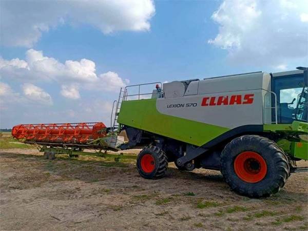 Комбайн Claas Lexion 570 (2004)