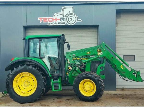 Трактор John Deere 6130 с погрузчиком (2008)