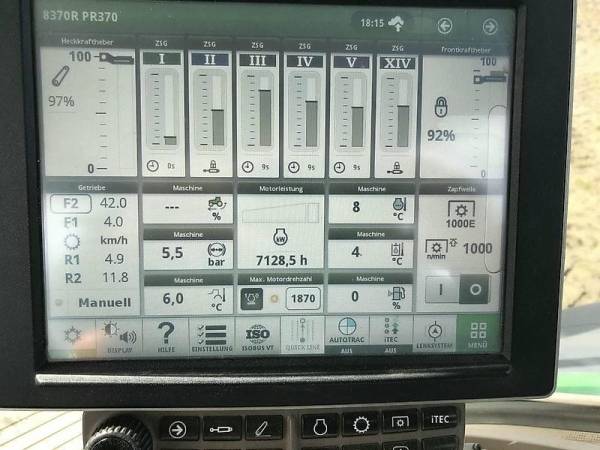 Трактор John Deere 8370R (2014)
