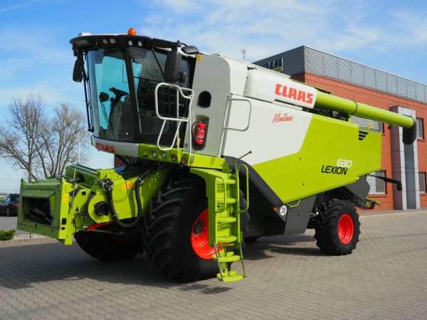 Комбайн Claas Lexion 630 Montana (2017)