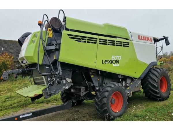 Комбайн Claas Lexion 670 (2018)