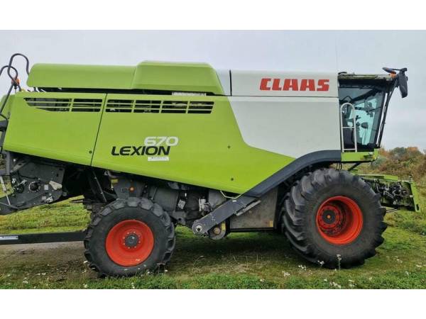 Комбайн Claas Lexion 670 (2018)