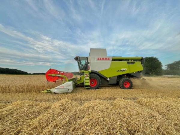 Комбайн Claas Lexion 650 (2017)