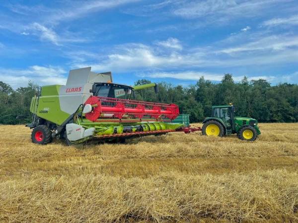 Комбайн Claas Lexion 650 (2017)