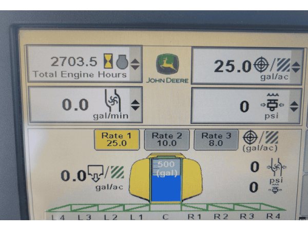 Самохідний обприскувач John Deere R4030 (2017)