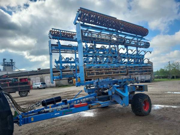 Дисковая борона Lemken Gigant 10+ Kompaktor G + Heliodor 9 (2021)