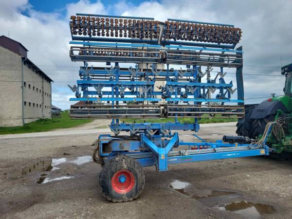 Дисковая борона Lemken Gigant 10+ Kompaktor G + Heliodor 9 (2021)