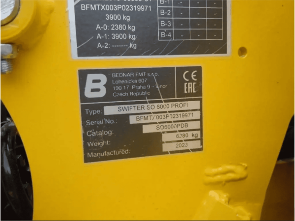 Компактор Bednar Swifter SO 6000 Prof (2022)