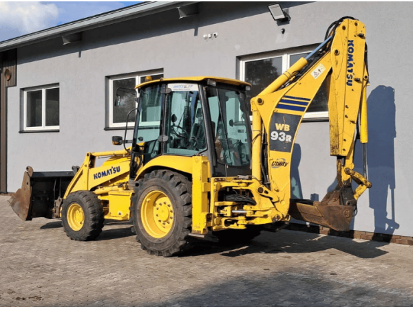 Екскаватор-навантажувач Komatsu WB 93R (2007)